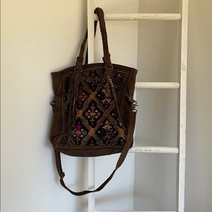 Free People Tapestry Tote Bag